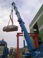 Lifting 100 Tons generator Saica PVE (El Burgo de Ebro, Spain)